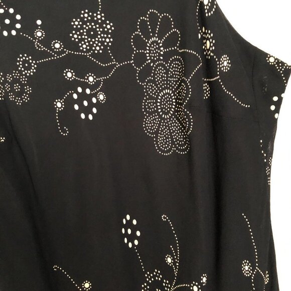 Evan Picone Size 10 Black Strappy Open Back Bodycon Cocktail Dress - Picture 2 of 10